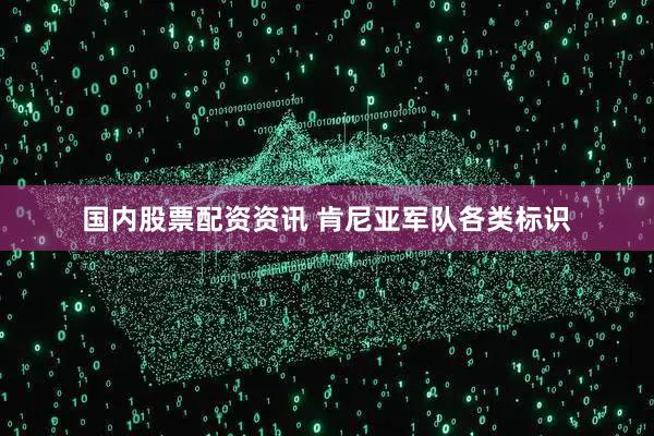 国内股票配资资讯 肯尼亚军队各类标识