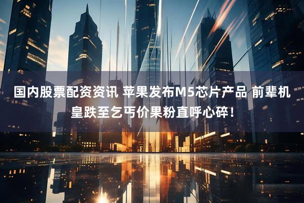 国内股票配资资讯 苹果发布M5芯片产品 前辈机皇跌至乞丐价果粉直呼心碎！