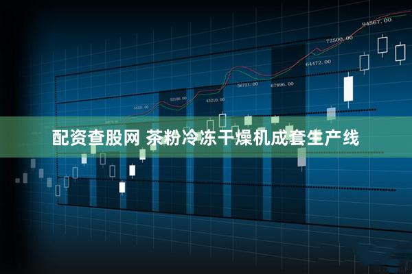 配资查股网 茶粉冷冻干燥机成套生产线